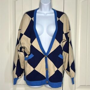 NWOT Emerald xo Ivy Oversized Cardigan S